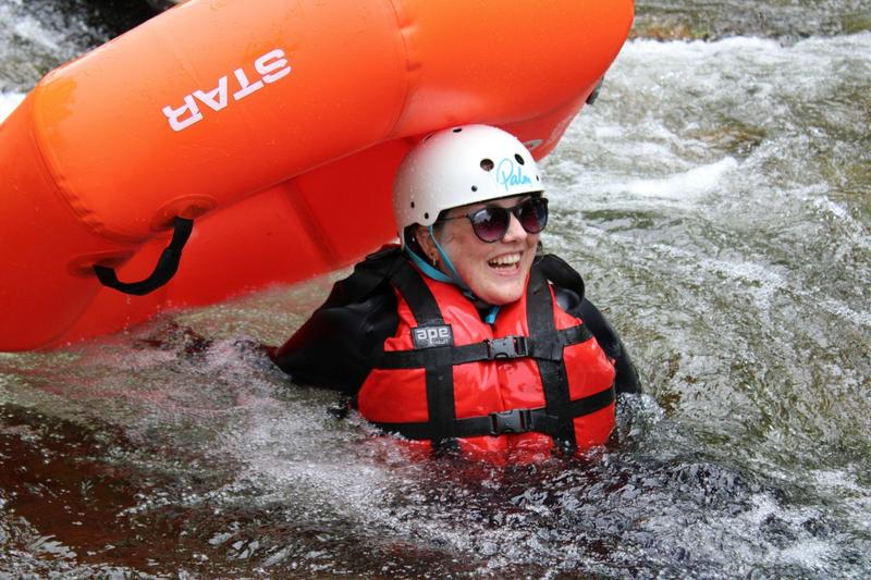 wild swimming river feshie